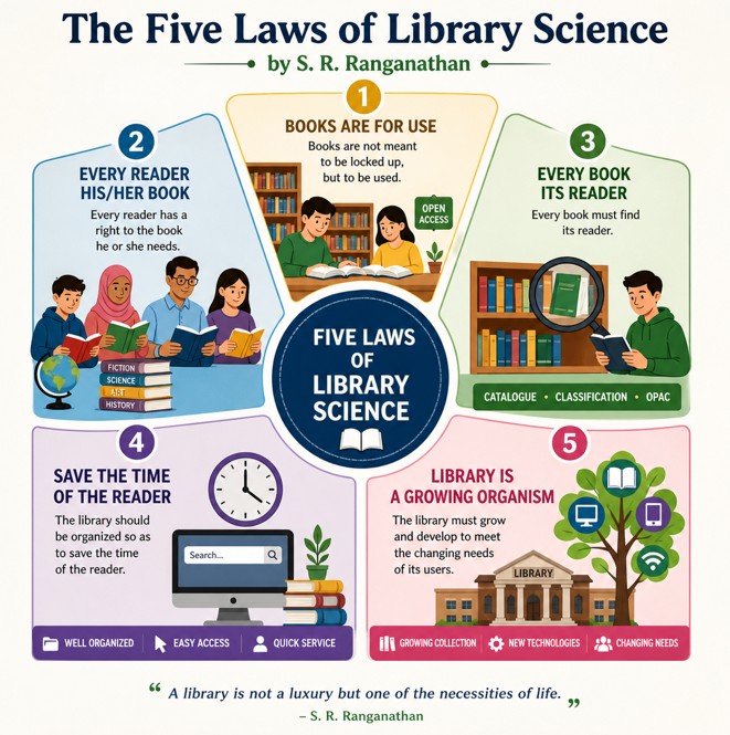 Five Laws of Library Science