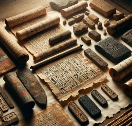 Writing Materials of The Ancient Times Writing Materials of The Ancient Times