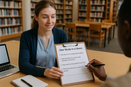 User Study in a Library