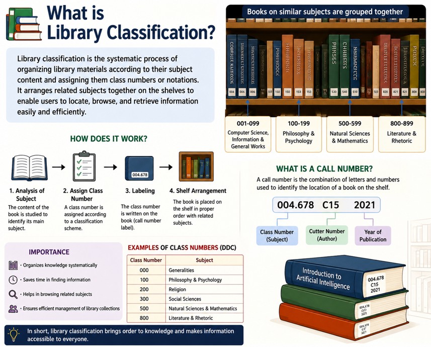 Library Classification: History, definition, and components - Library ...