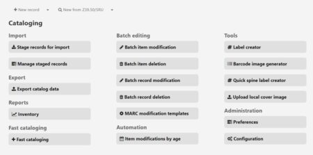 What are the key features and components of a typical OPAC system? key features and components of a typical OPAC system
