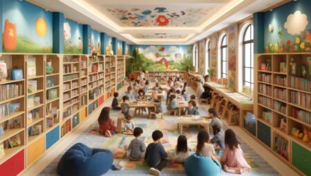 How does a children’s library contribute to early childhood literacy and education? How does a children's library contribute to early childhood literacy and education