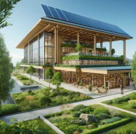 Sustainable Library Design Eco-Friendly Practices for the Modern Era
