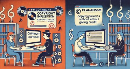 Difference between Copyright Infringement and Plagiarism