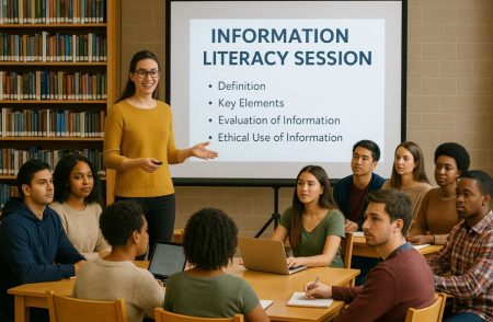University Library information literacy session