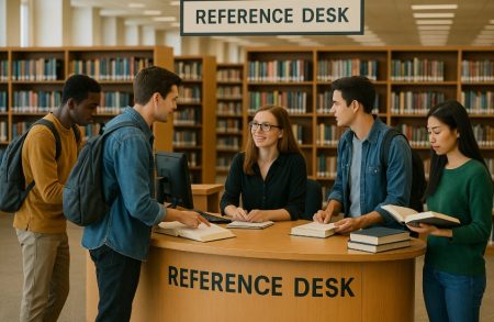 Main Functions of the Reference Desk in a Library
