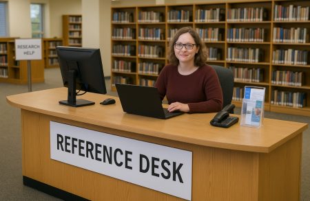 What is a Library Reference Desk