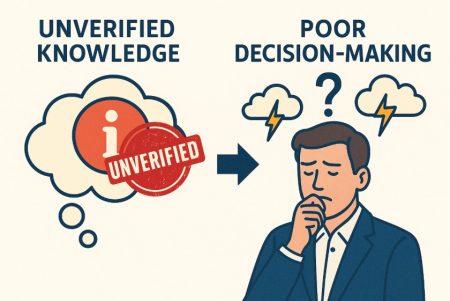 How Can Unverified Knowledge Lead to Poor Decision-Making