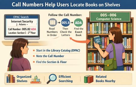 Call Number Help Users Locate Books on Shelves