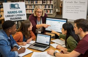 How Hands-On Library Training Enhances Students’ Critical Thinking Abilities