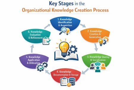 Key Stages in the Organizational Knowledge Creation Process