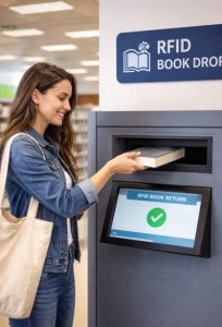 RFID Book Drop Box