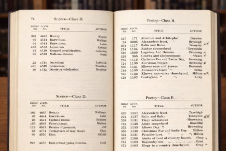 Book Catalogue