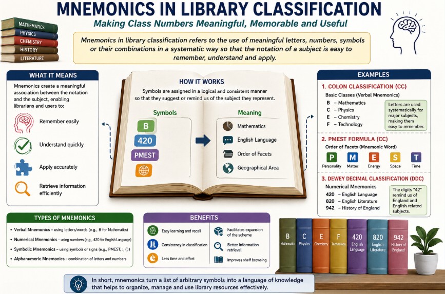 Mnemonics in Library Classification