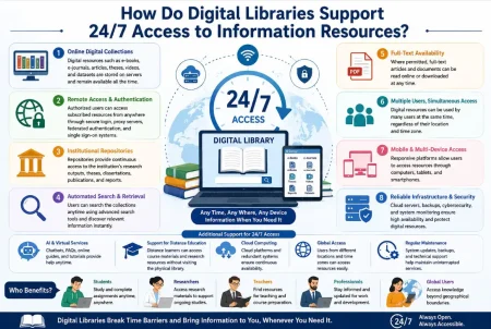 How Do Digital Libraries Support 24 7 Access to Information Resources